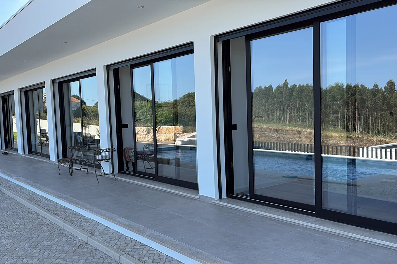 Total control over light and temperature